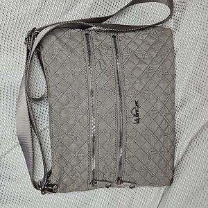 KIPLING GREY CROSSBODY BAG